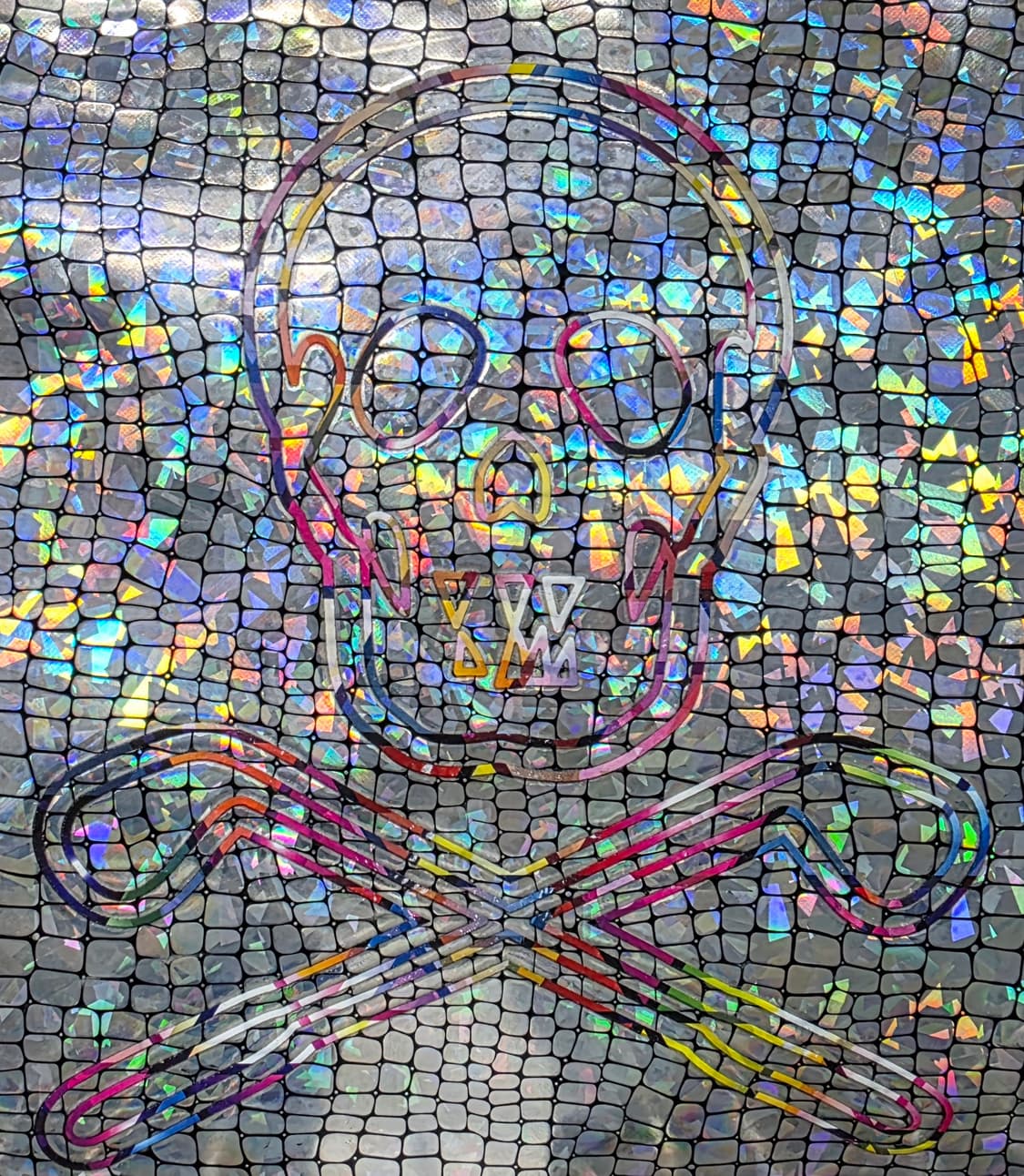 마크앤로나 클러치백 스컬 해골 홀로그램 BF33 상품이미지4