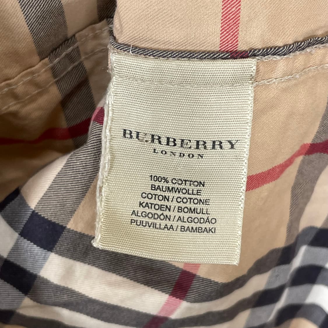 버버리 체크 셔츠 burberry 상품이미지7