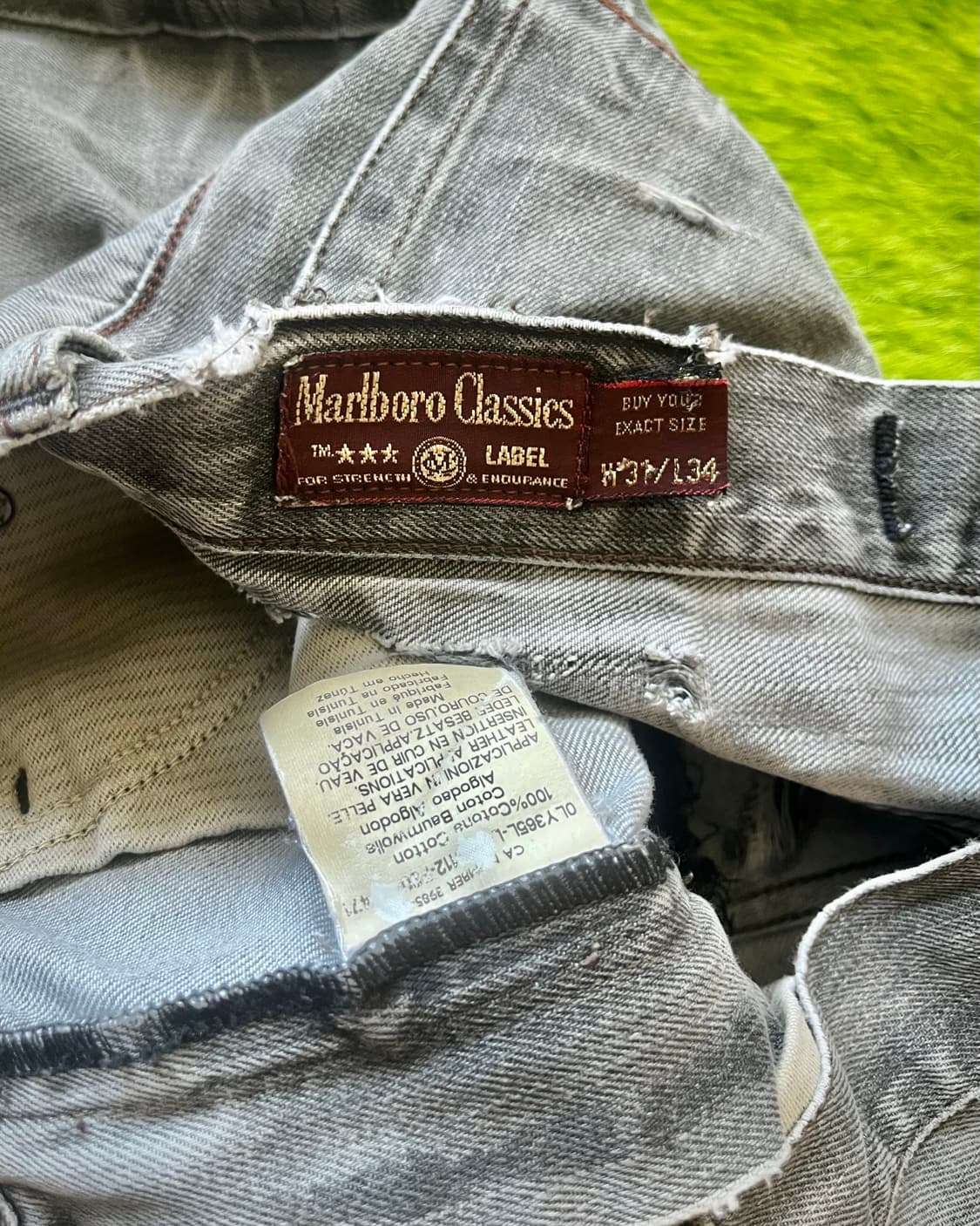 1990s Marlboro Classics Boro Denim Pants 상품이미지6