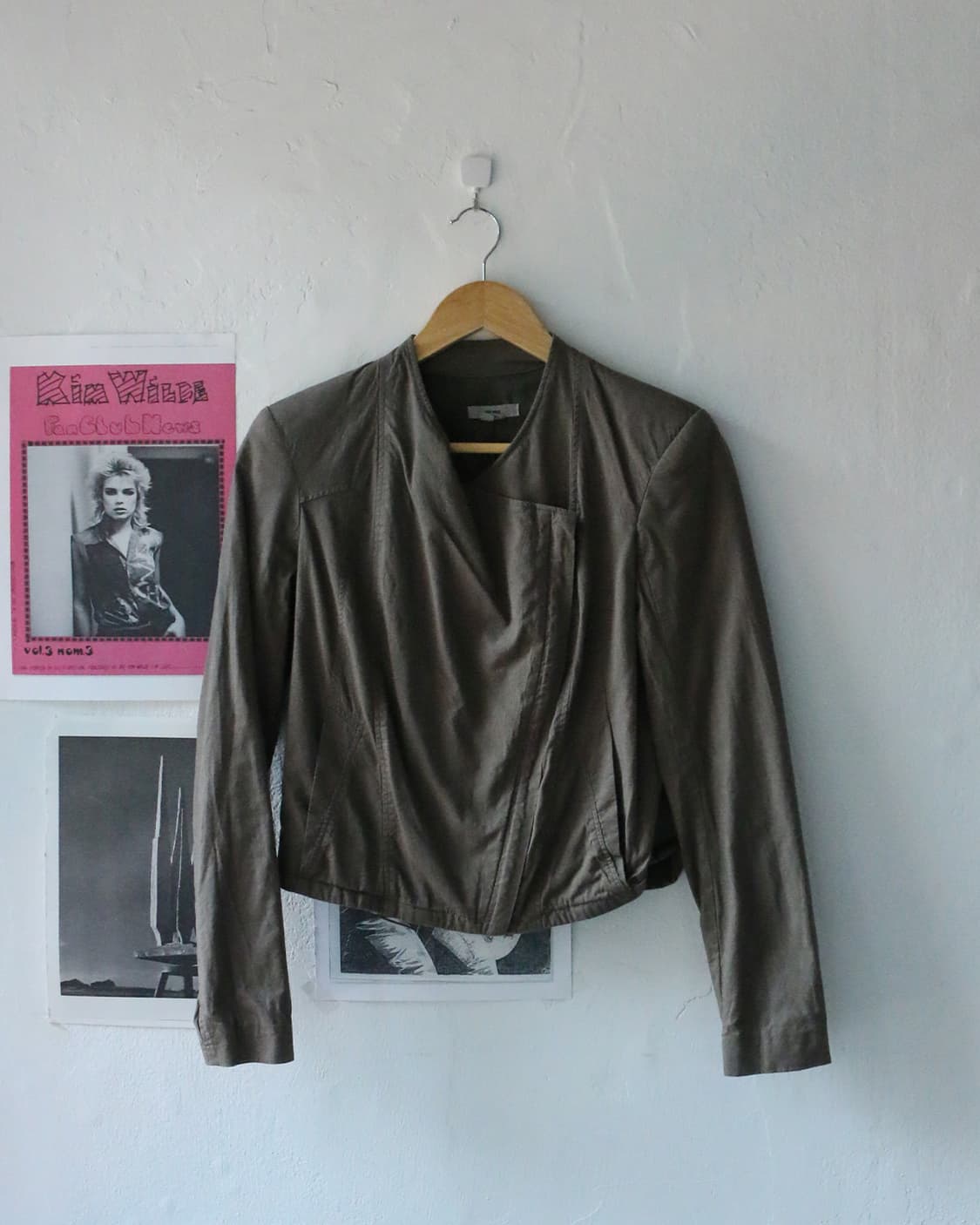 헬무트랭 USA 비대칭 바이커 자켓 상품이미지4