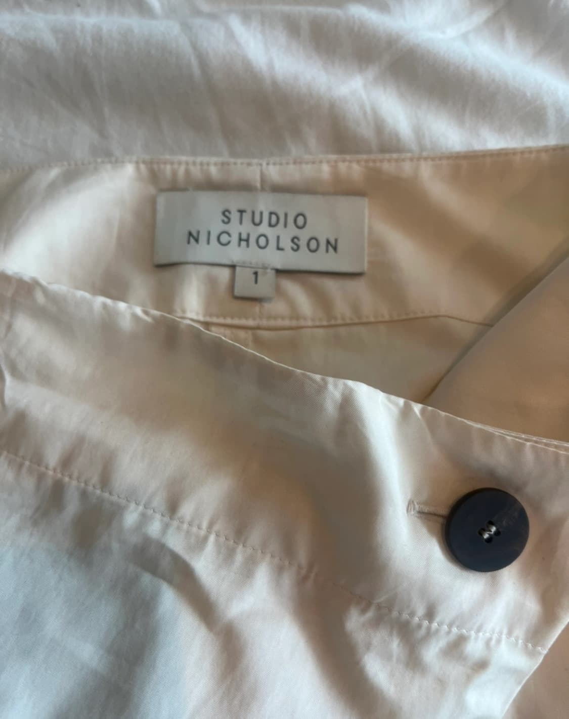 Studio nicholson/스튜디오 니콜슨 랩스커트 상품이미지3