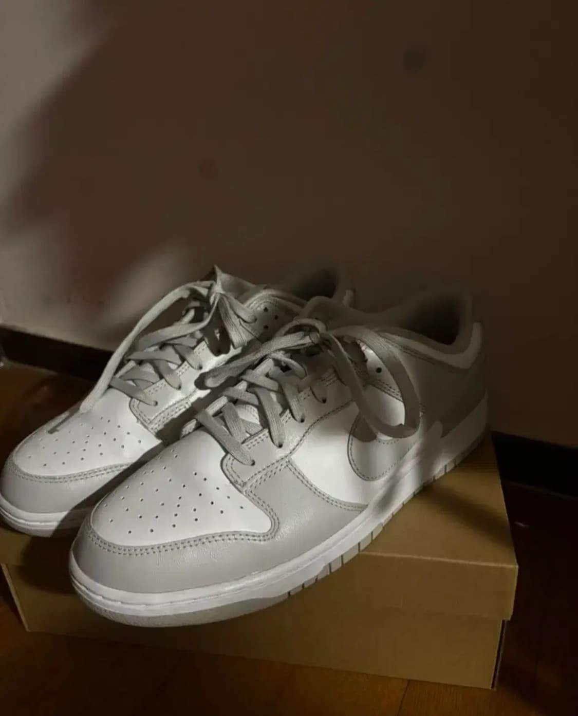 나이키 덩크로우 그레이 포그 300 한번신은 새상품 상품이미지1