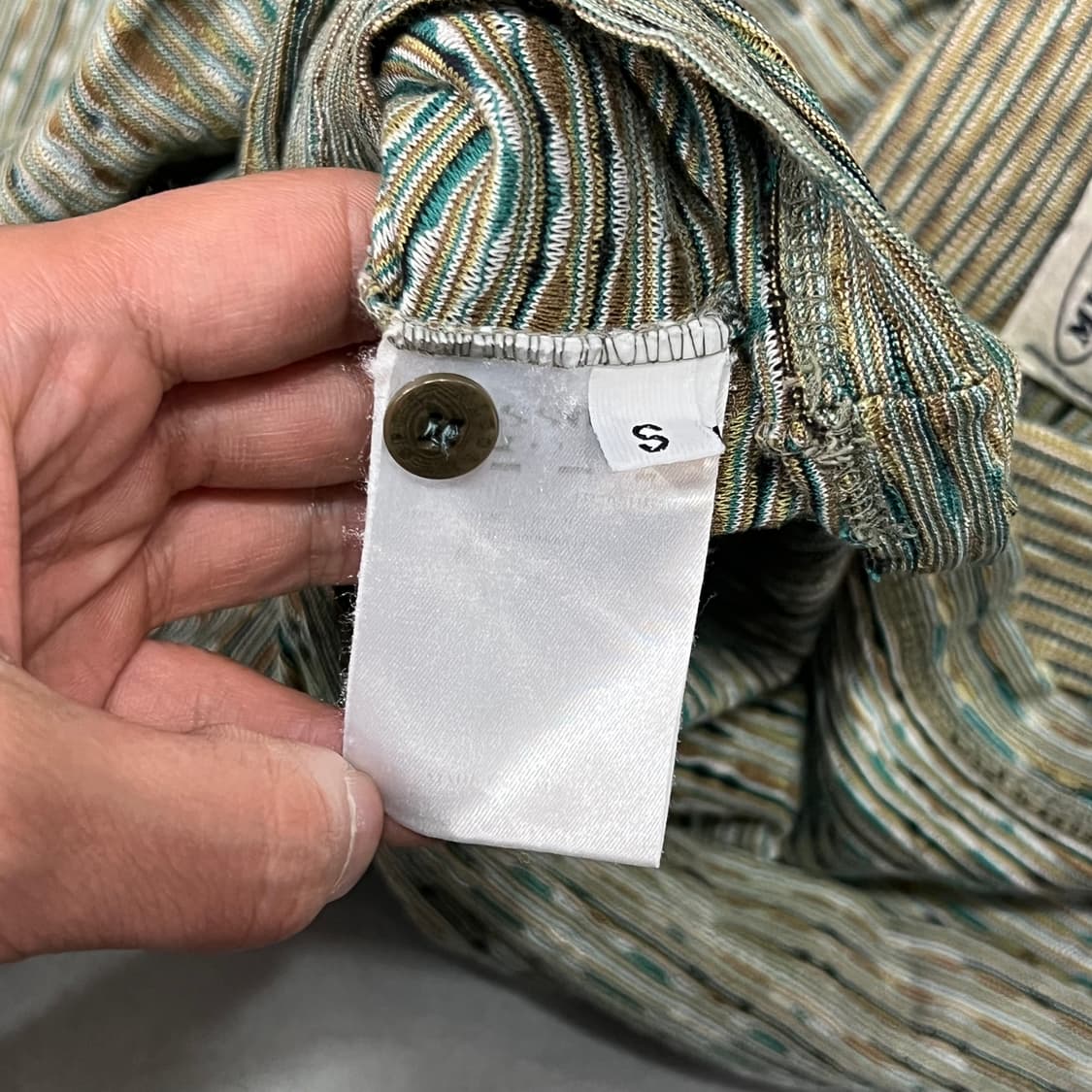  미쏘니 스포츠 스트라이프 하프 카라티 y16322 상품이미지7