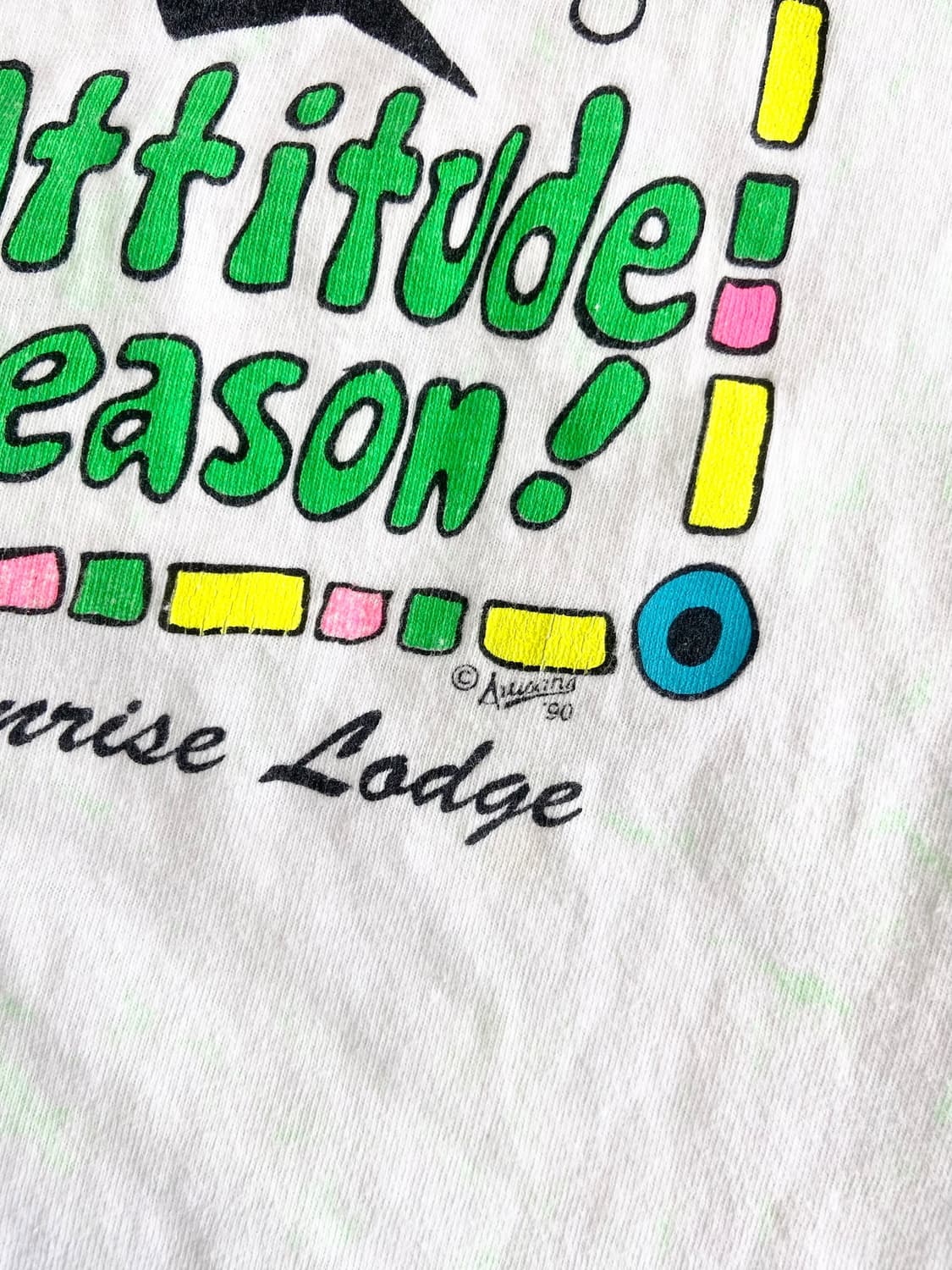 선라이즈 롯지 'Summer it's an Attitude' 반팔티셔츠 상품이미지5