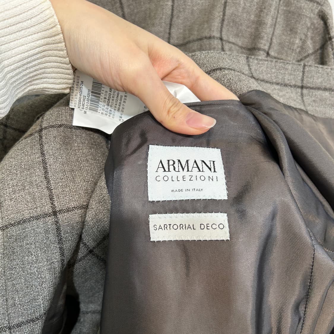 아르마니 Sartorial Deco 블레이져 자켓 48 남성 100사이즈 상품이미지4