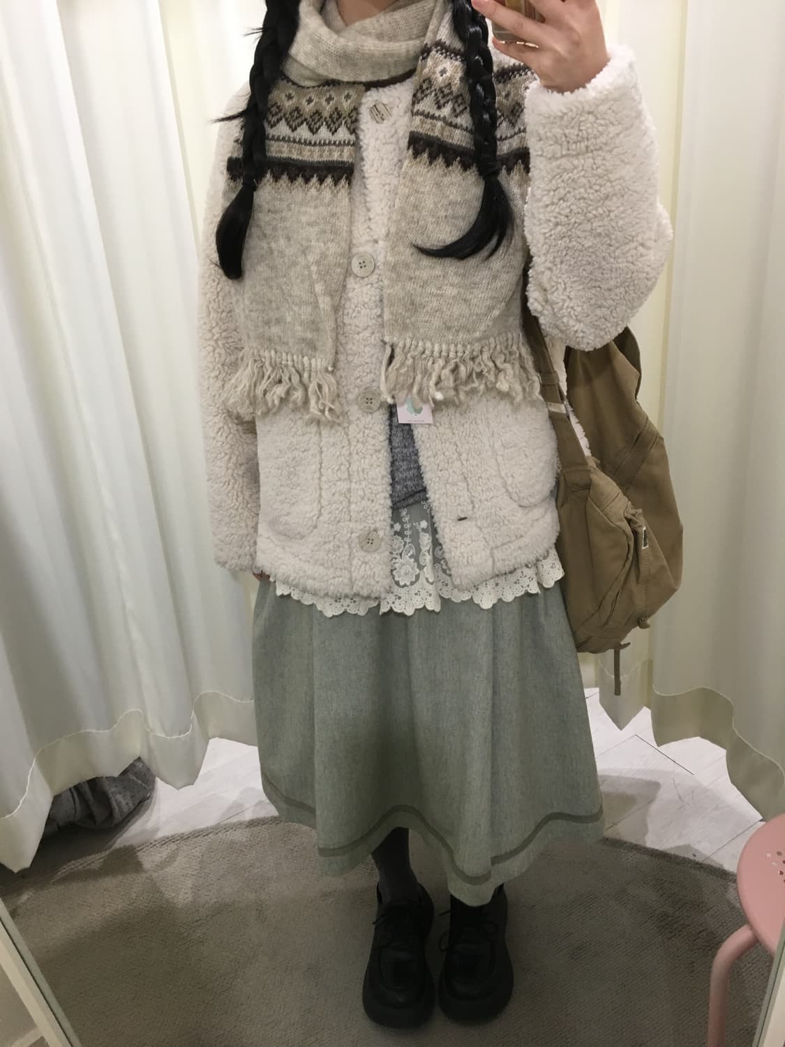 양털 뽀글이 자켓 상품이미지7