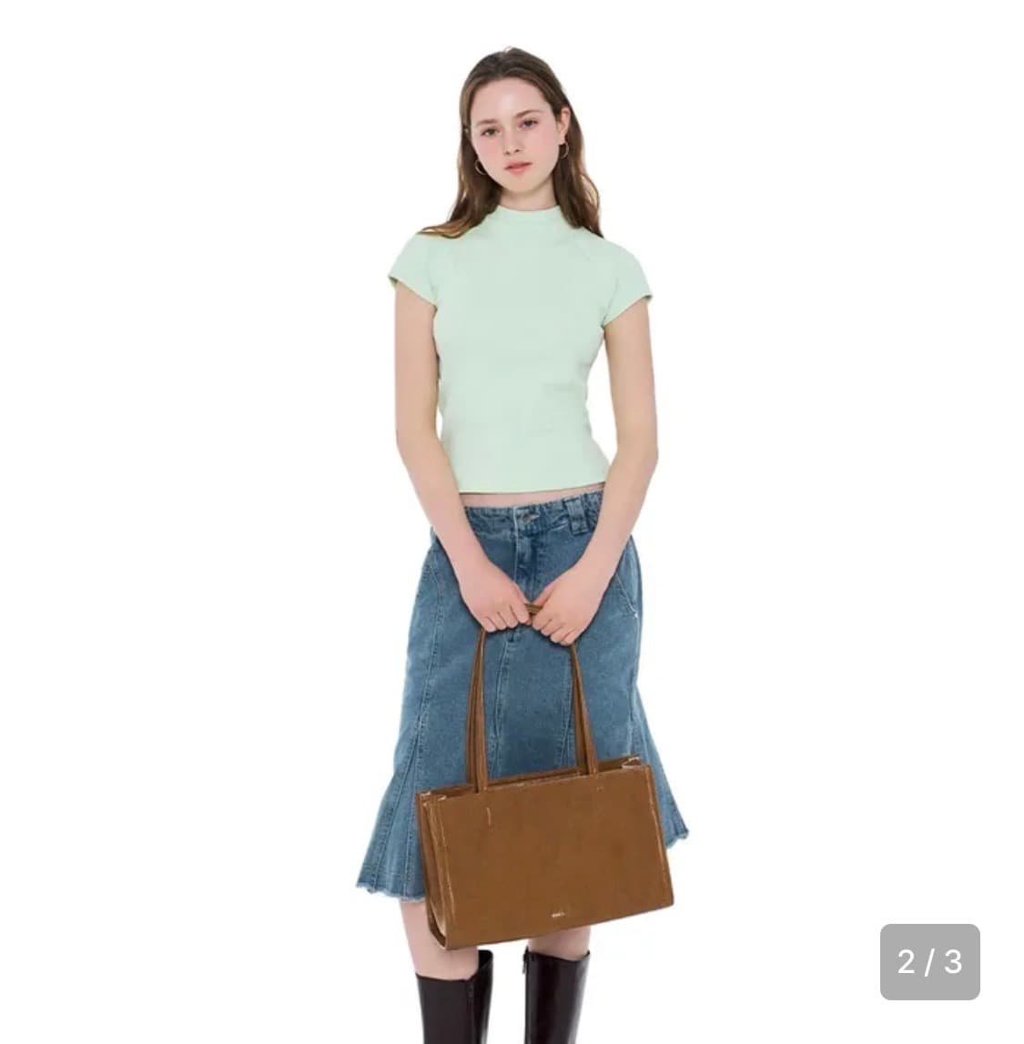 스탠드오일 오블롱백 브라운 팝니다 상품이미지3