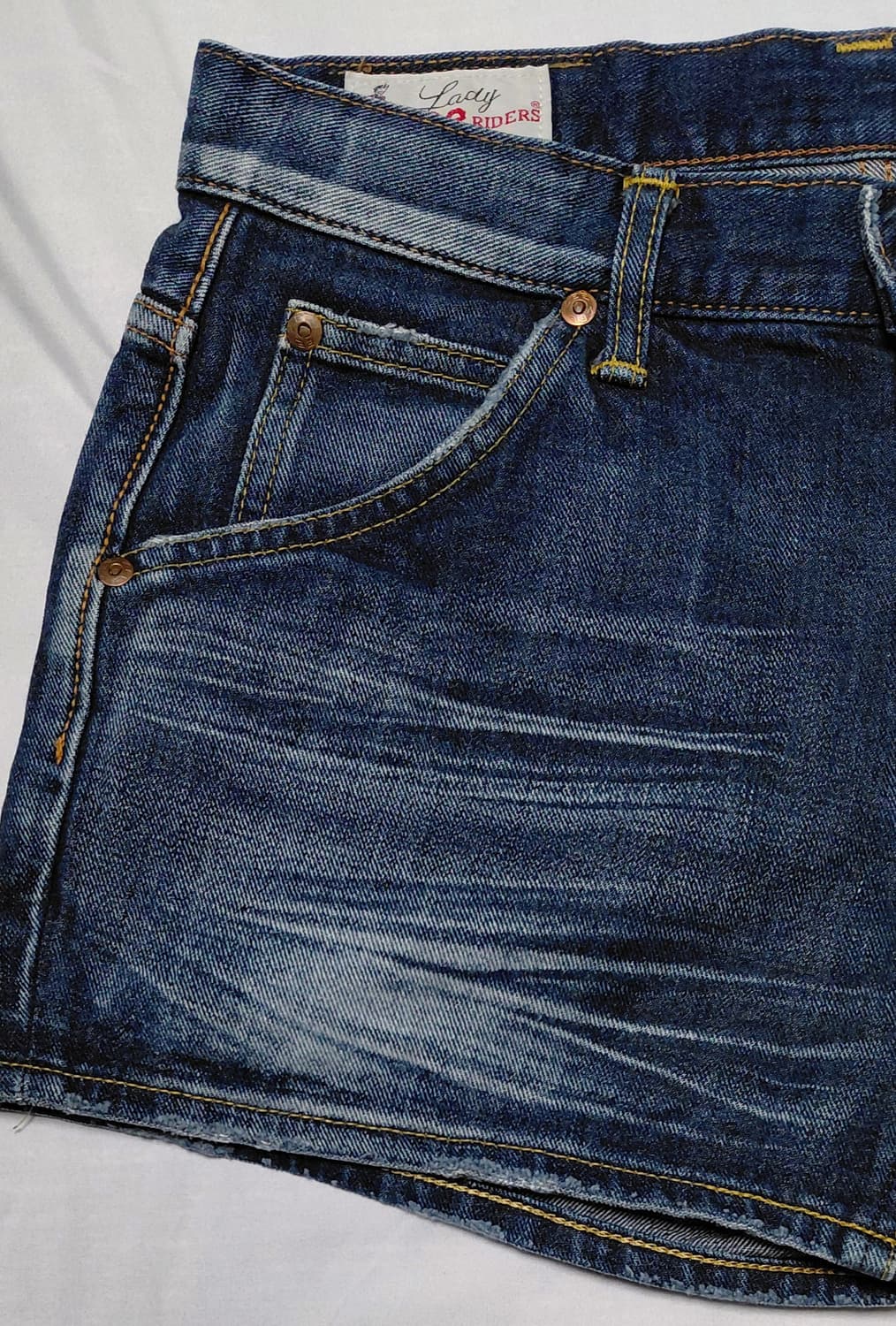 [S] Lee 레이디 라이더스 데님 숏팬츠 (Made in Japan) 상품이미지2