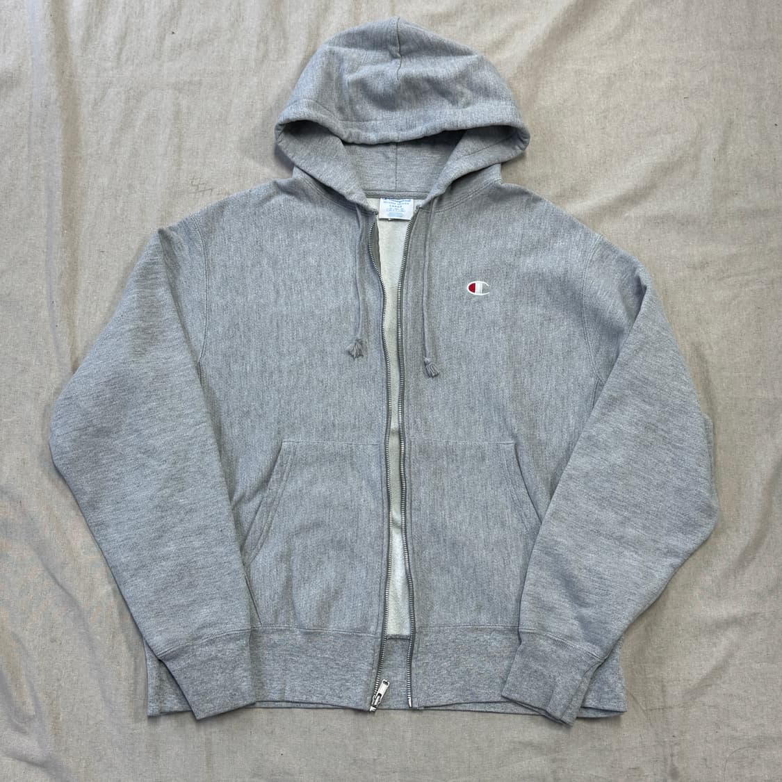 챔피온 리버스위브 그레이 후드집업 L 상품이미지1