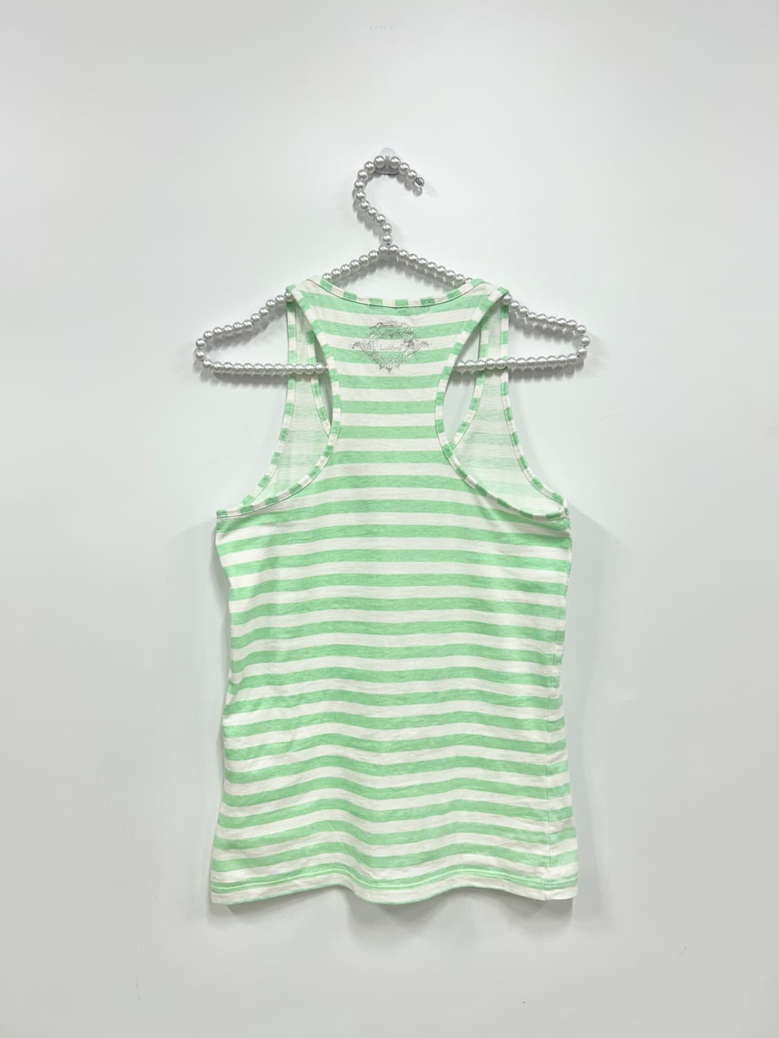 [LeShop] 갸루 스트라이프 레이서백 슬리브리스 상품이미지4