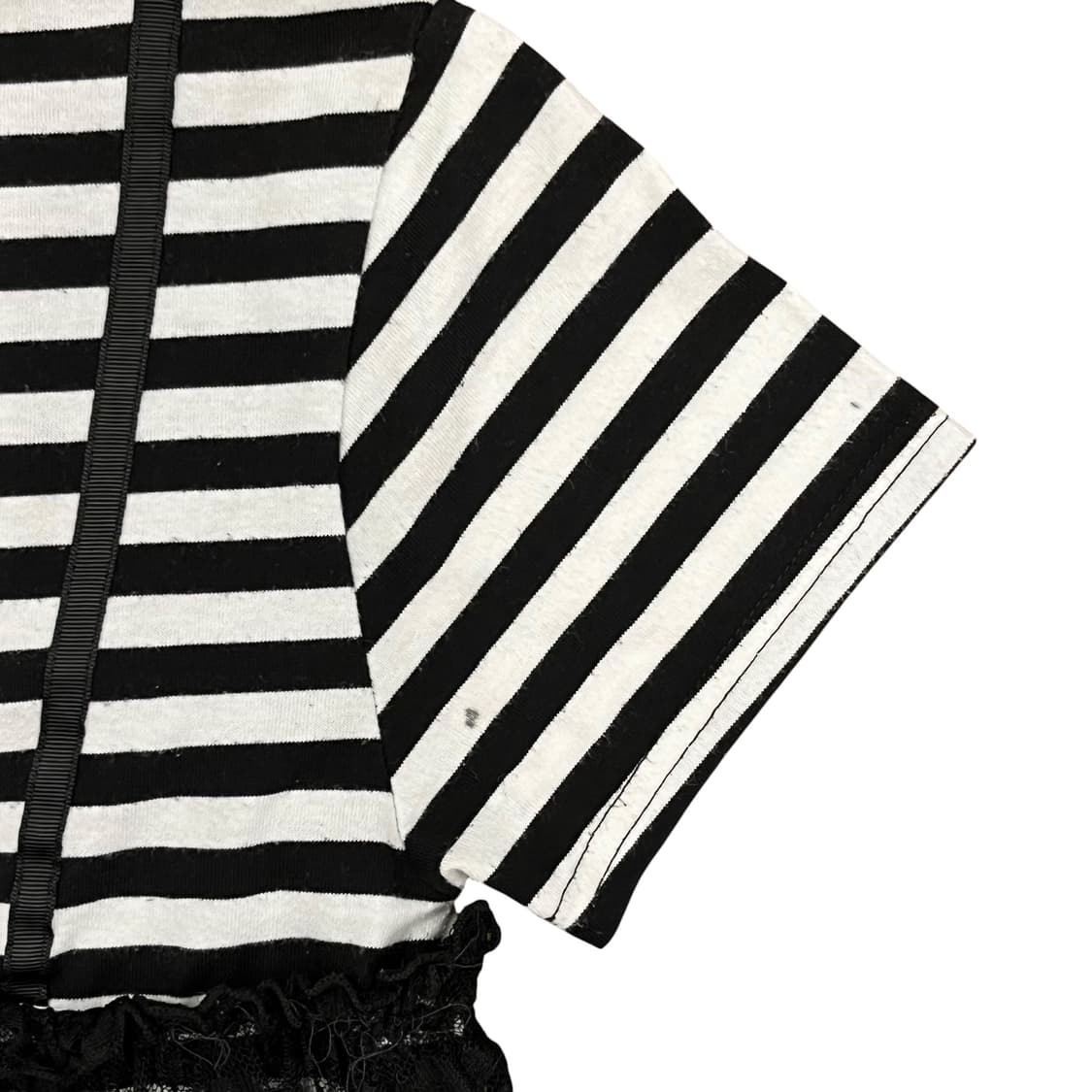 Black Bustier Layering T Shirt 상품이미지8