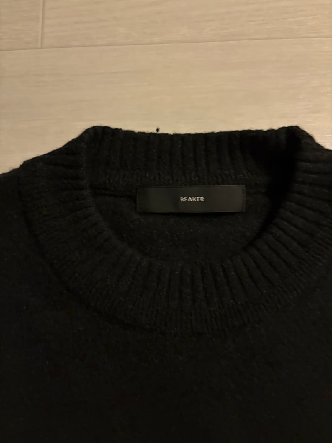 21fw) 비이커 포켓 니트 상품이미지2