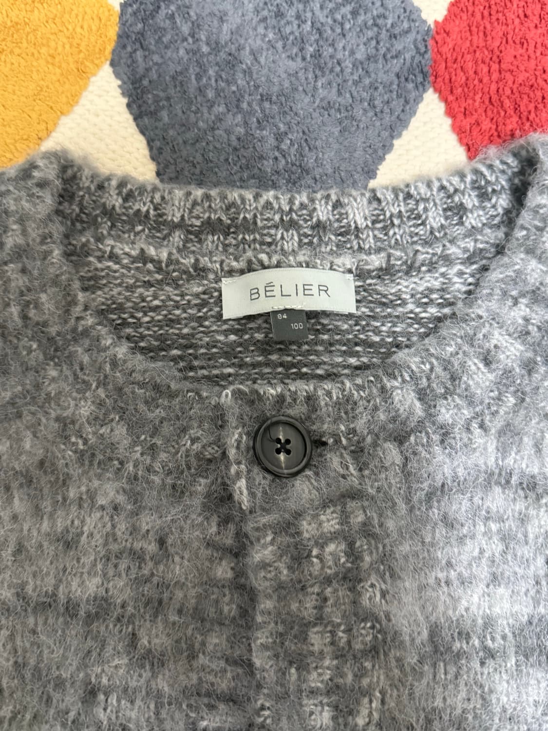 벨리에 브러쉬드 탐 가디건(100) 상품이미지3