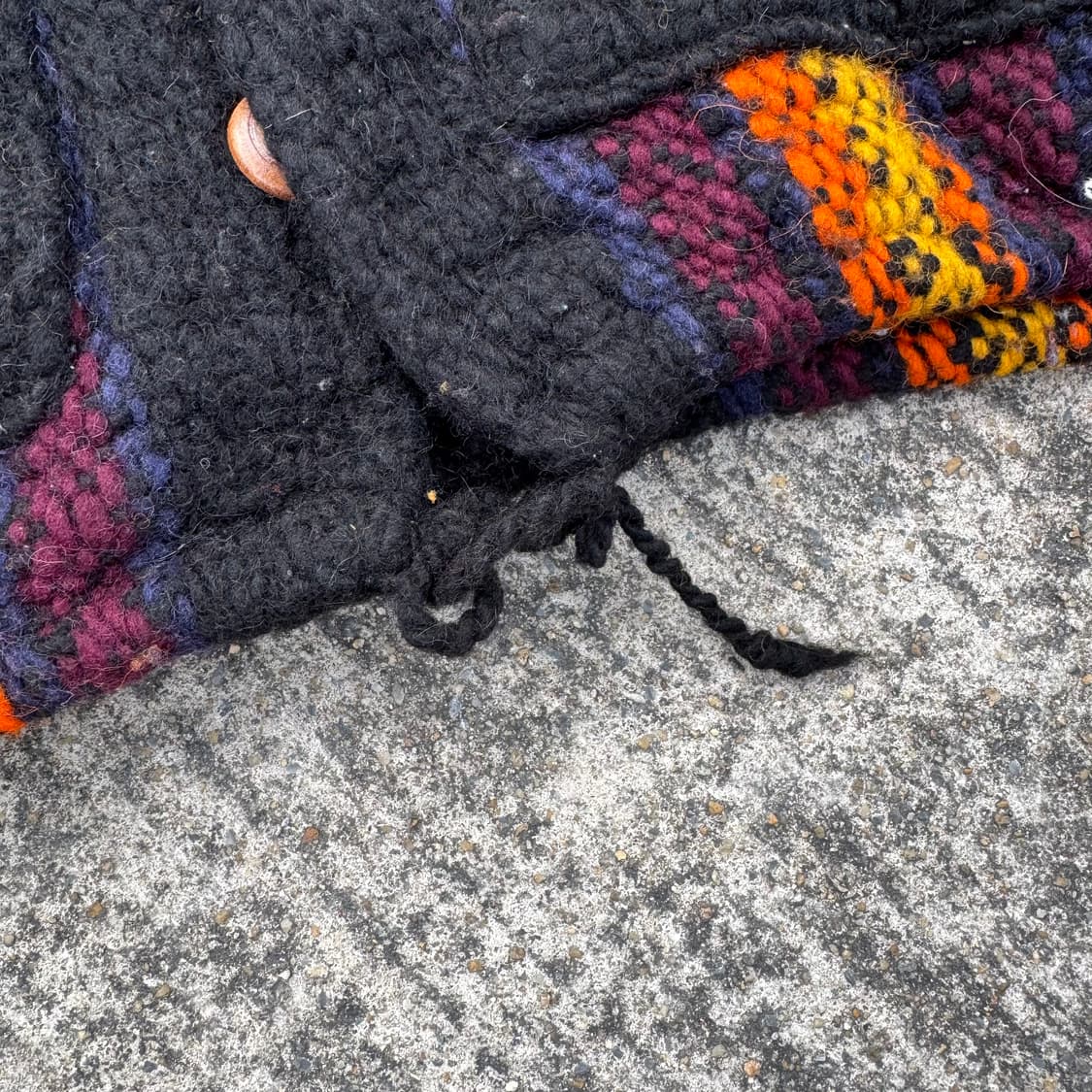 [M] Made In Turkiye 빈티지 패턴 니트 자켓 상품이미지6