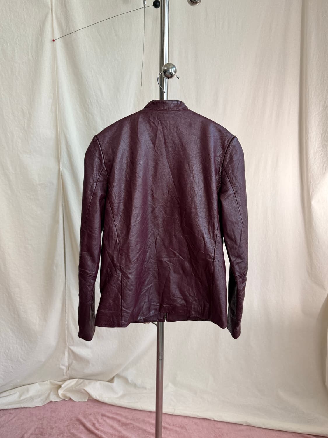 Geeplusoh 버건디 소가죽 자켓 상품이미지6