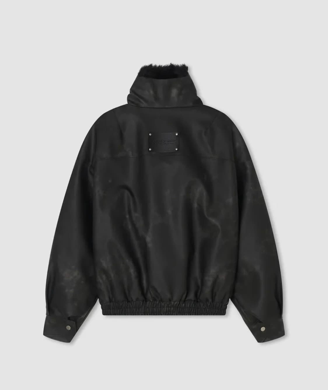 에트오소메 피그먼트 무스탕 퍼 점퍼 상품이미지2