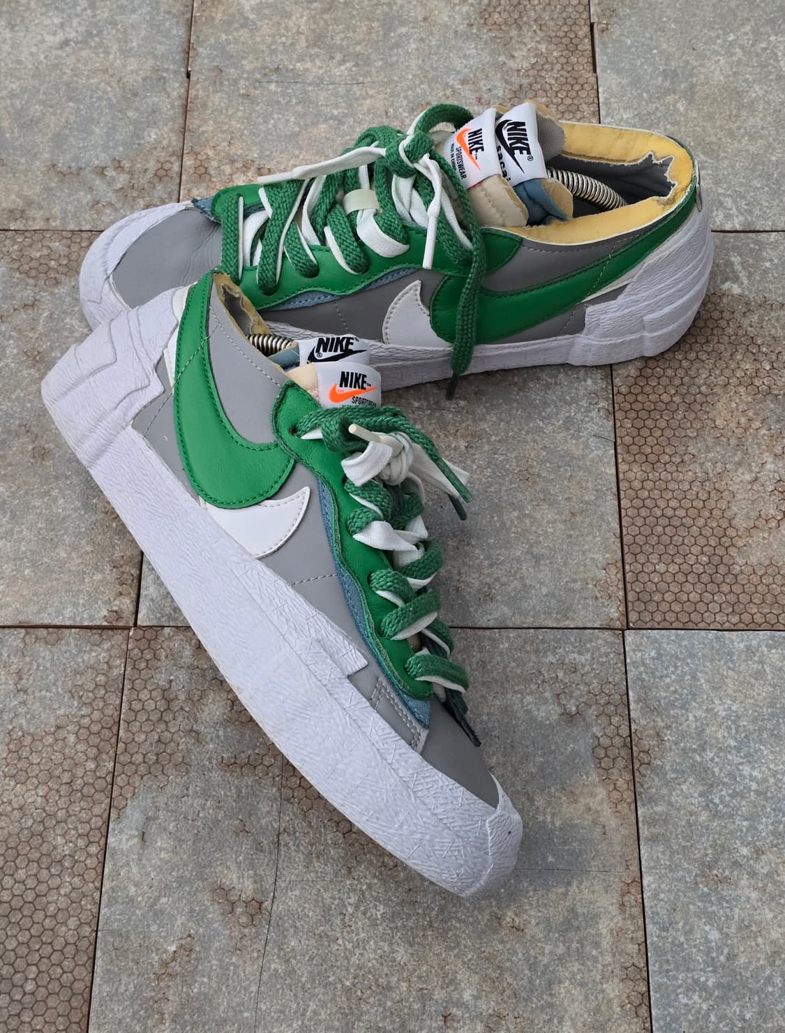 (245)나이키 사카이 블레이저 로우 그린 상품이미지6