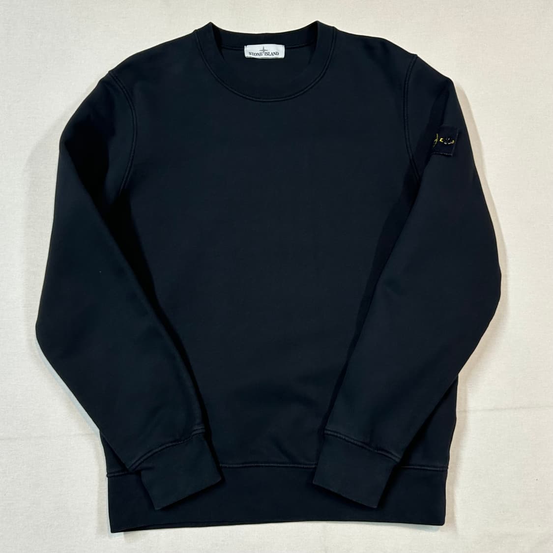 L) 스톤아일랜드 블랙 와펜 맨투맨 스웨트셔츠 정품 상품이미지4