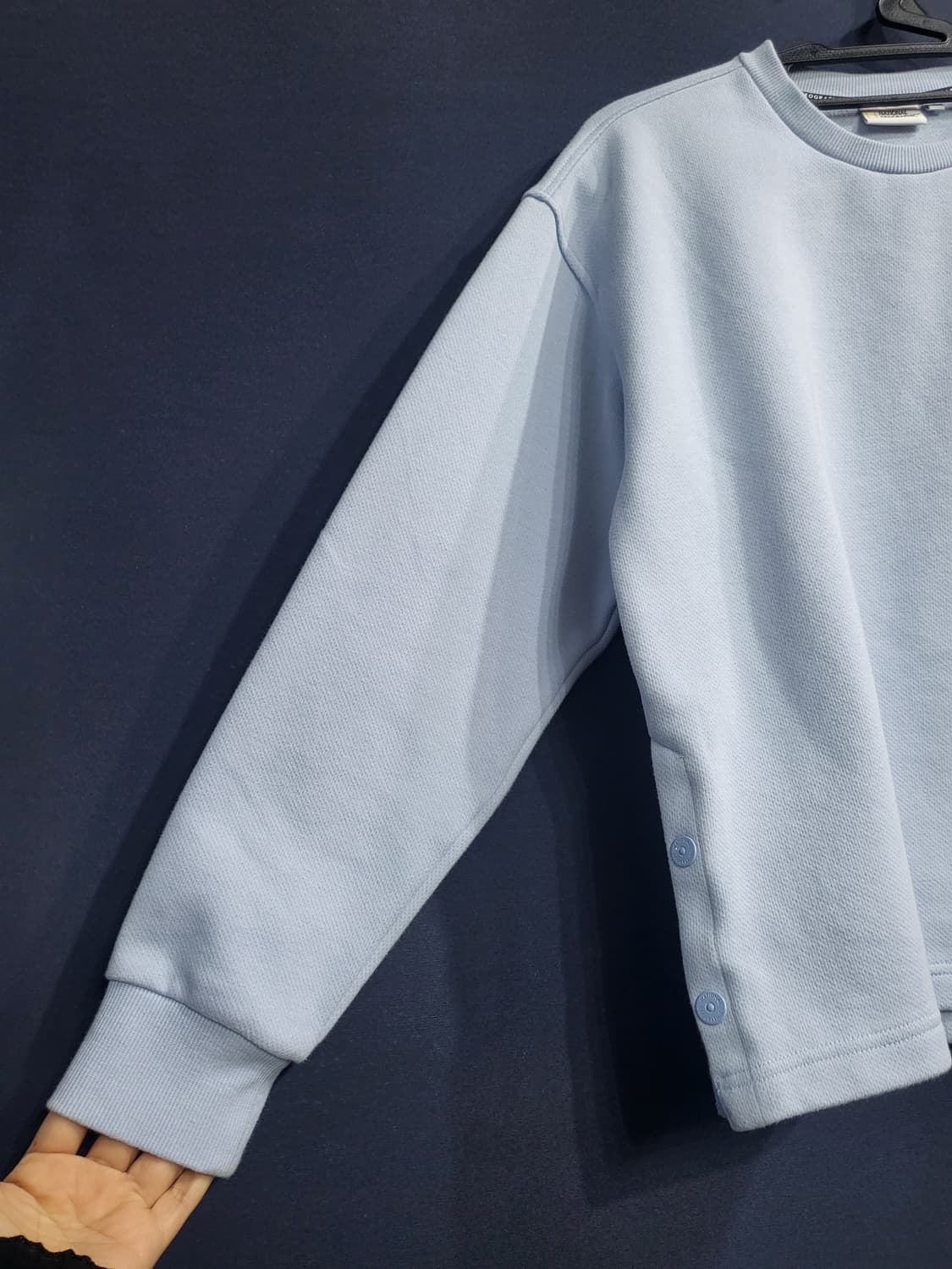 내셔널 지오그래픽 옆트임 세미오버핏 맨투맨 상품이미지2