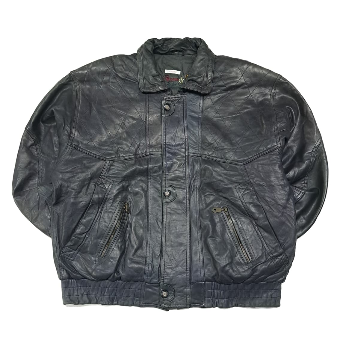 CL762 XL 로버앤레이크스 90s 양가죽 퀼팅 자켓 점퍼 상품이미지1