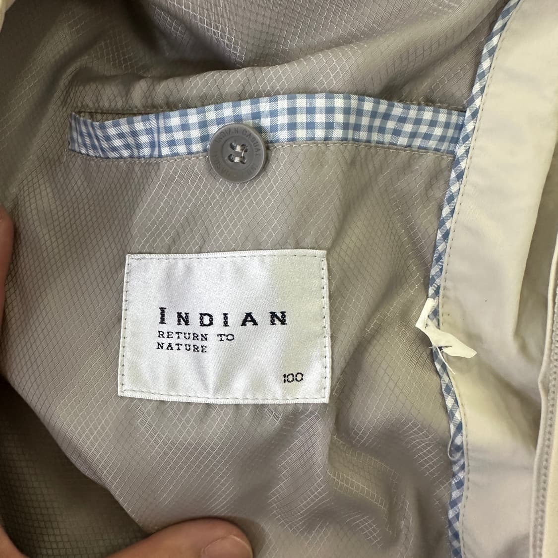 100 인디안 봄버자켓 블루종 0423D 상품이미지4