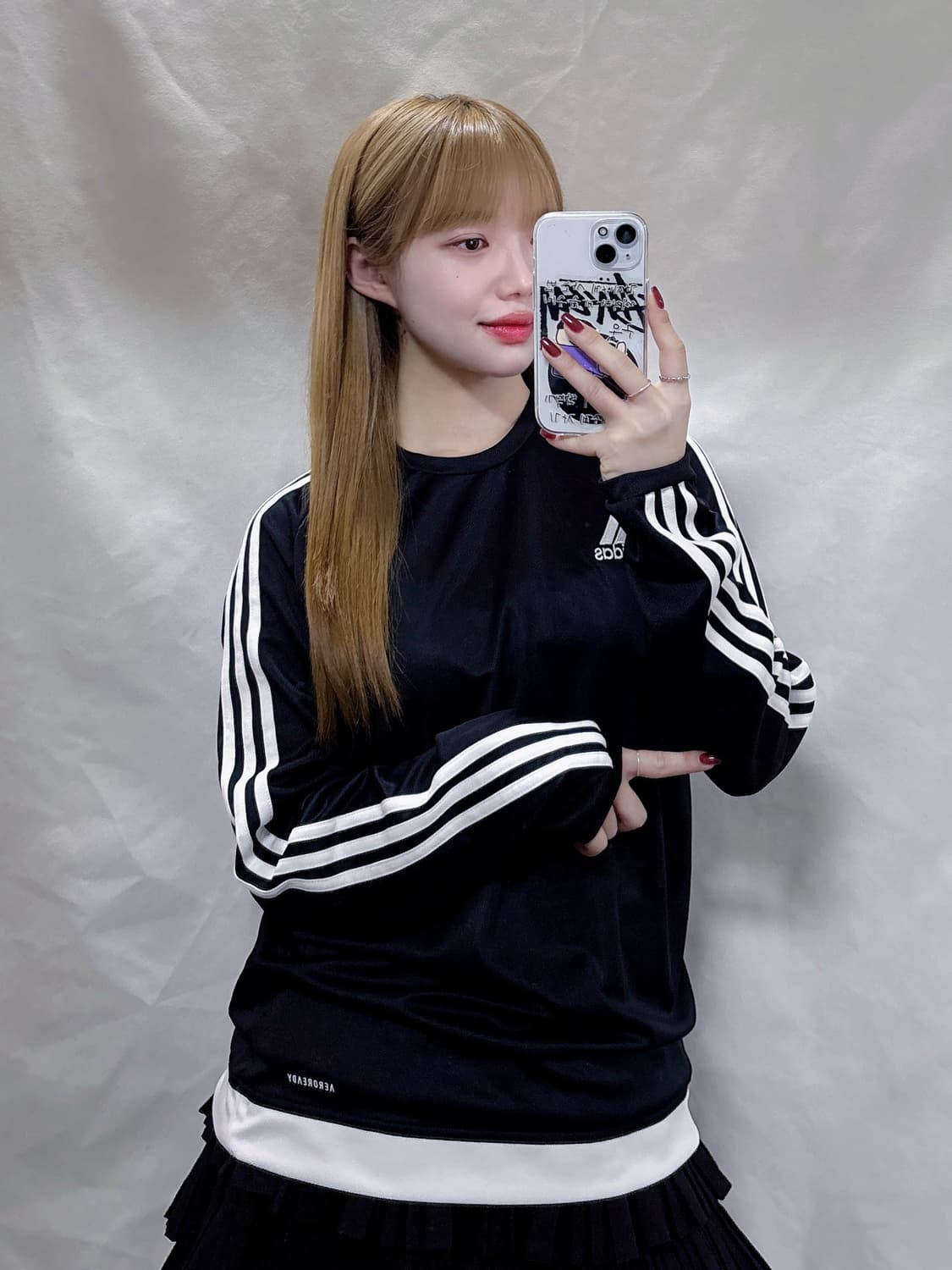 아디다스 삼선 트랙 슬리브  상품이미지1