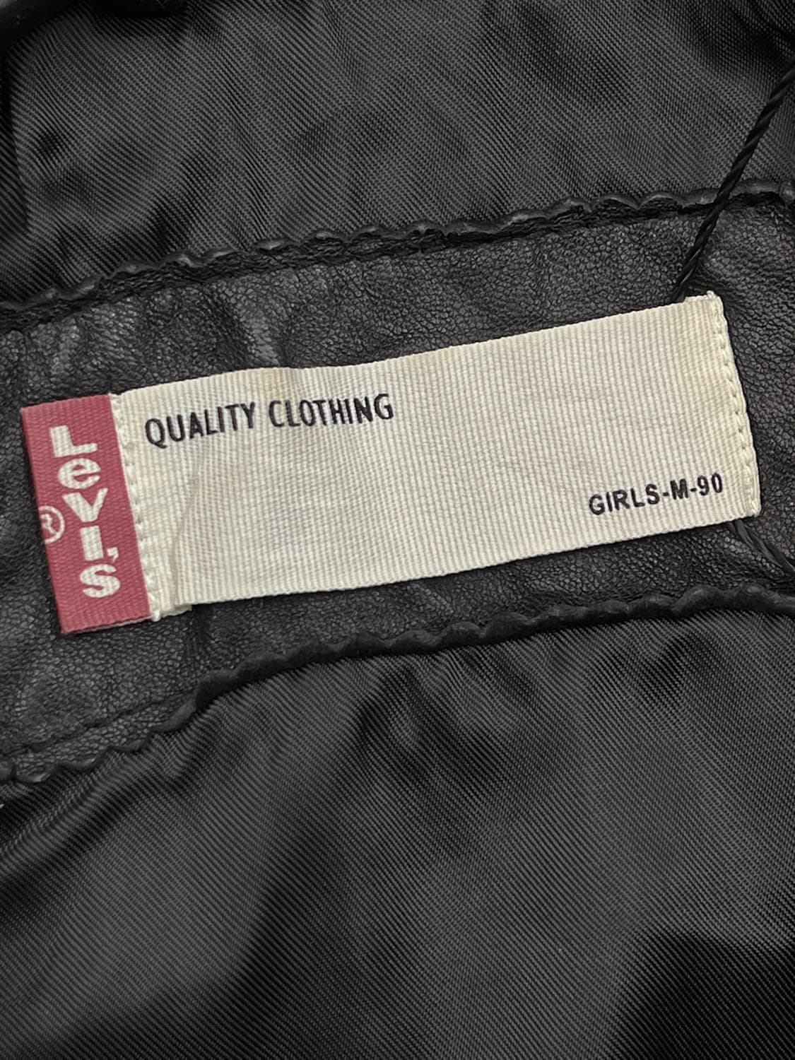 리바이스 램 레더 바이커 자켓 상품이미지6