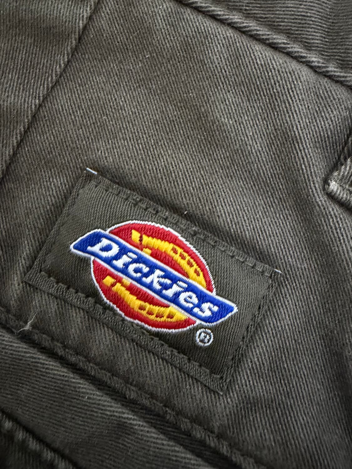 디키즈 카키 코튼 팬츠 상품이미지3