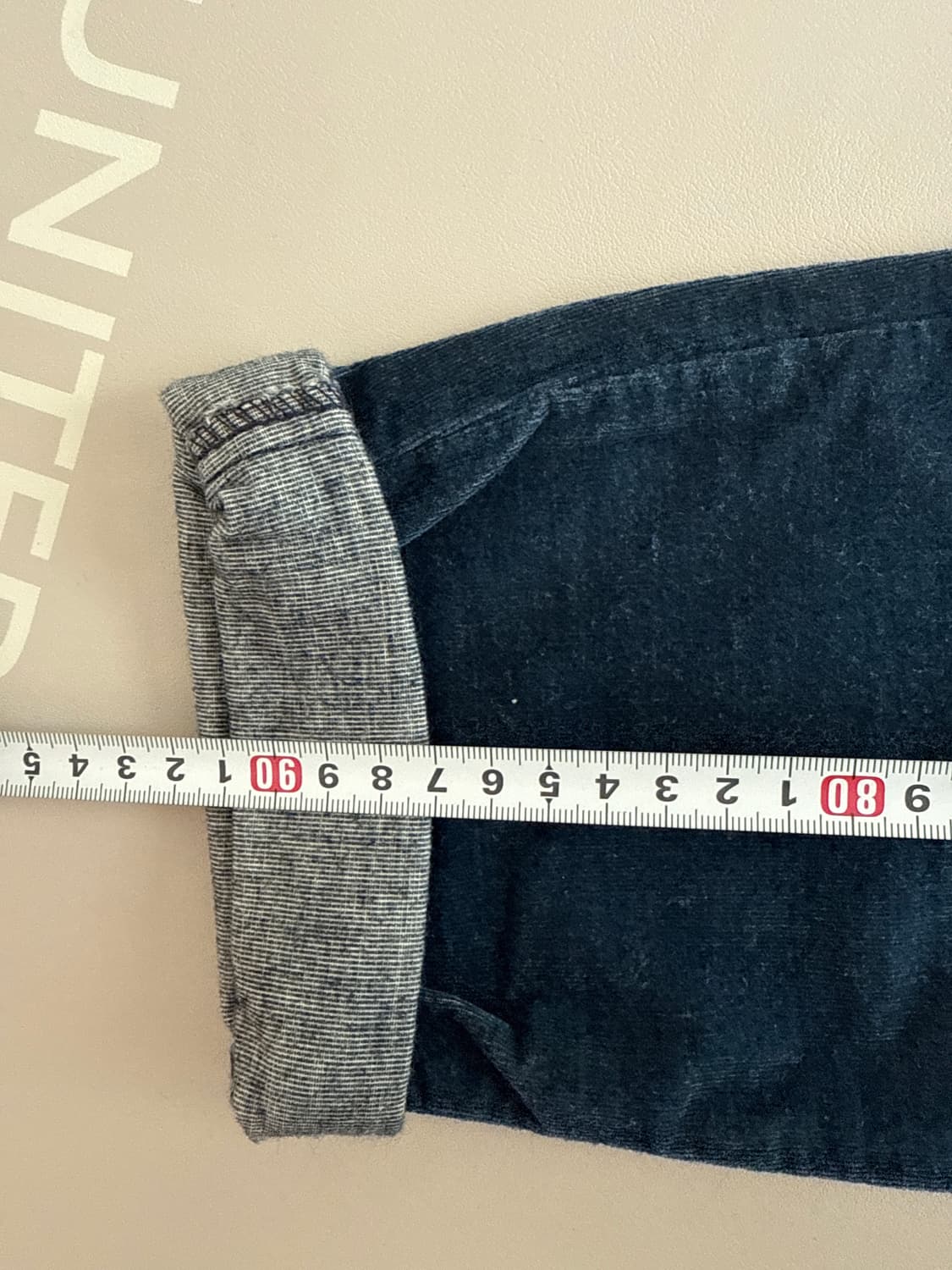 타임 24사이즈 코듀로이 청바지 데님 진 진청 상품이미지3