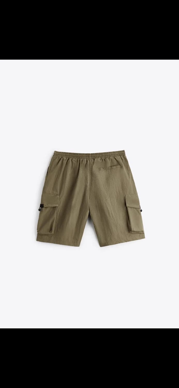 자라 파라슈트 버뮤다 카고 쇼츠 Khaki 8281/390 상품이미지7