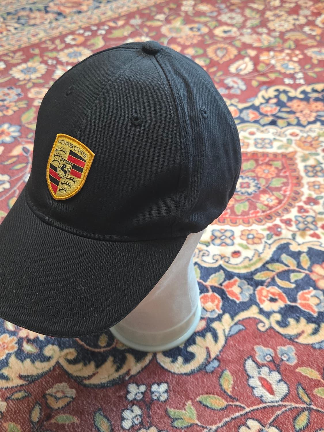 포르쉐 디자인 오리지널 크레스트 볼캡 블랙 상품이미지3