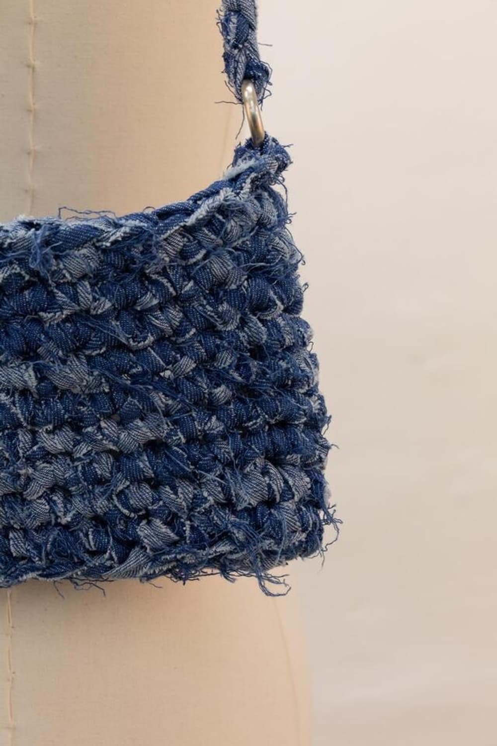 낫띵 에브리띵 데님 숄더백 상품이미지2