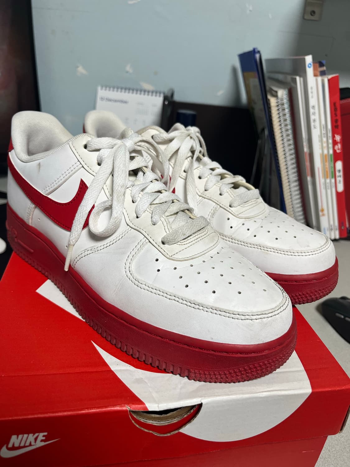 나이키 에어포스 레드 260 상품이미지1