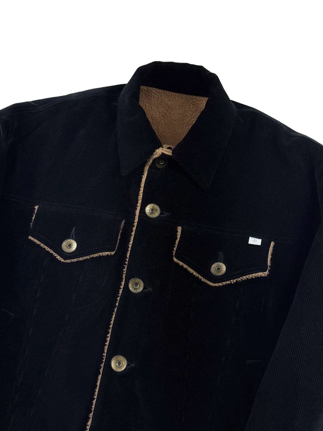 컬러비콘 코듀로이 블루종 자켓 상품이미지3