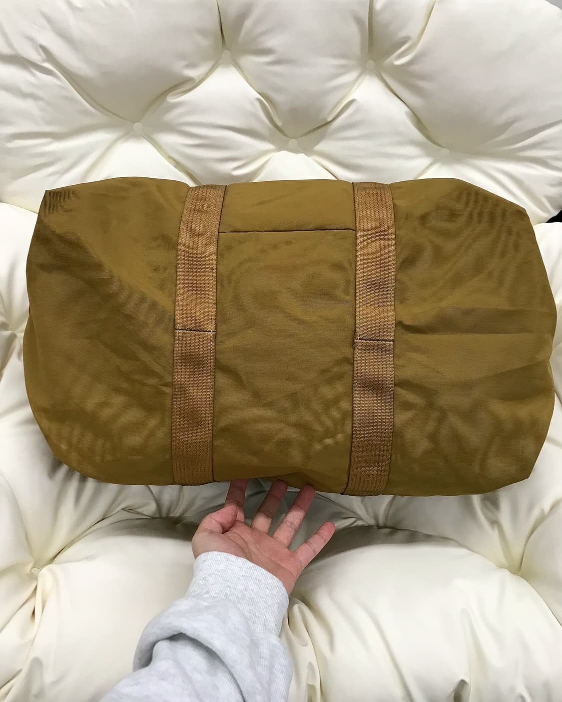 꾸레쥬 더블 로고 보스턴백 가방 상품이미지4