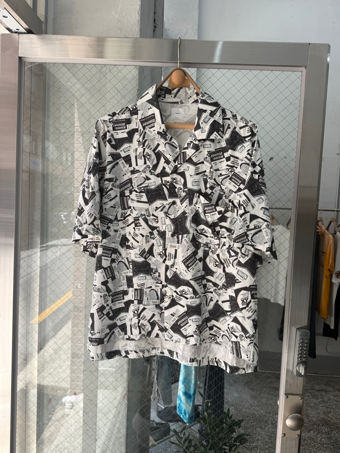 Name. Graphic Open Collar Shirt (2020SS) 상품이미지1