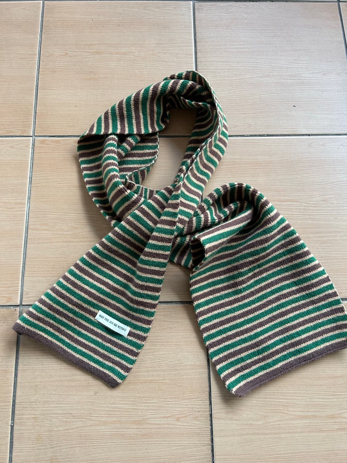 스트라이프 머플러 상품이미지2