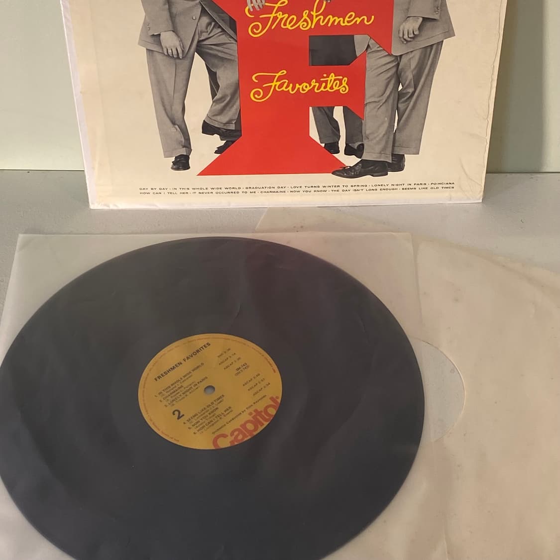 (수입중고LP-재즈보컬) The Four Freshmen -Freshme 상품이미지3