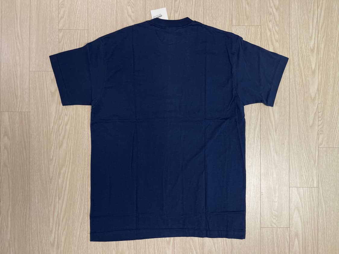 아디다스 90s 올드 로고 숏 슬리브 티셔츠 네이비 1990 상품이미지3