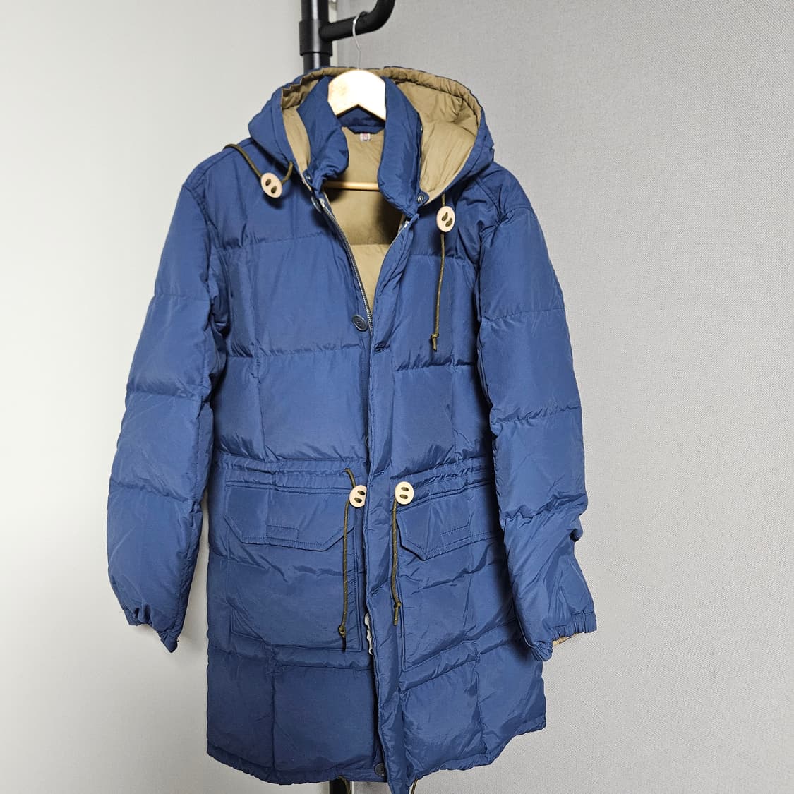 홈그로운서플라이 블루 롱패딩 상품이미지1