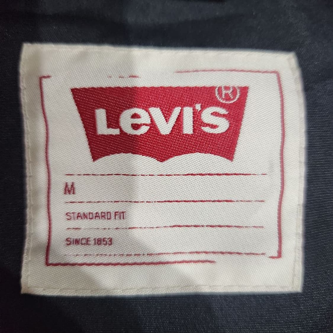 [남M]리바이스 블랙 코튼폴리 자켓[Y63-141] 상품이미지8