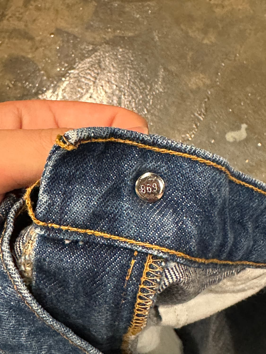 90s 오렌지탭 505 쇼츠 made in usa W36 상품이미지3