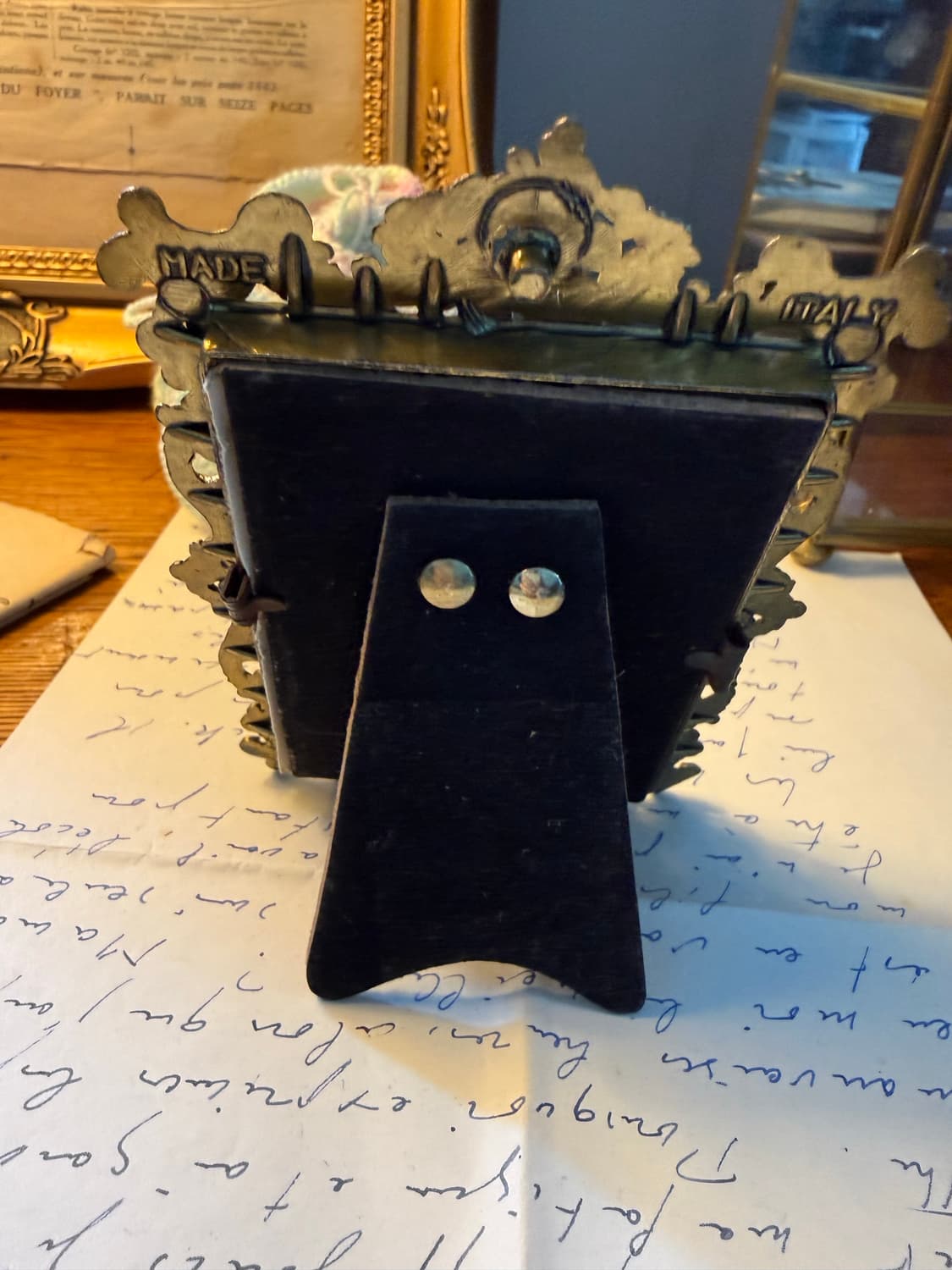 프렌치 감성 엔틱 이태리 액자 + 프랑스지류 세트 상품이미지2