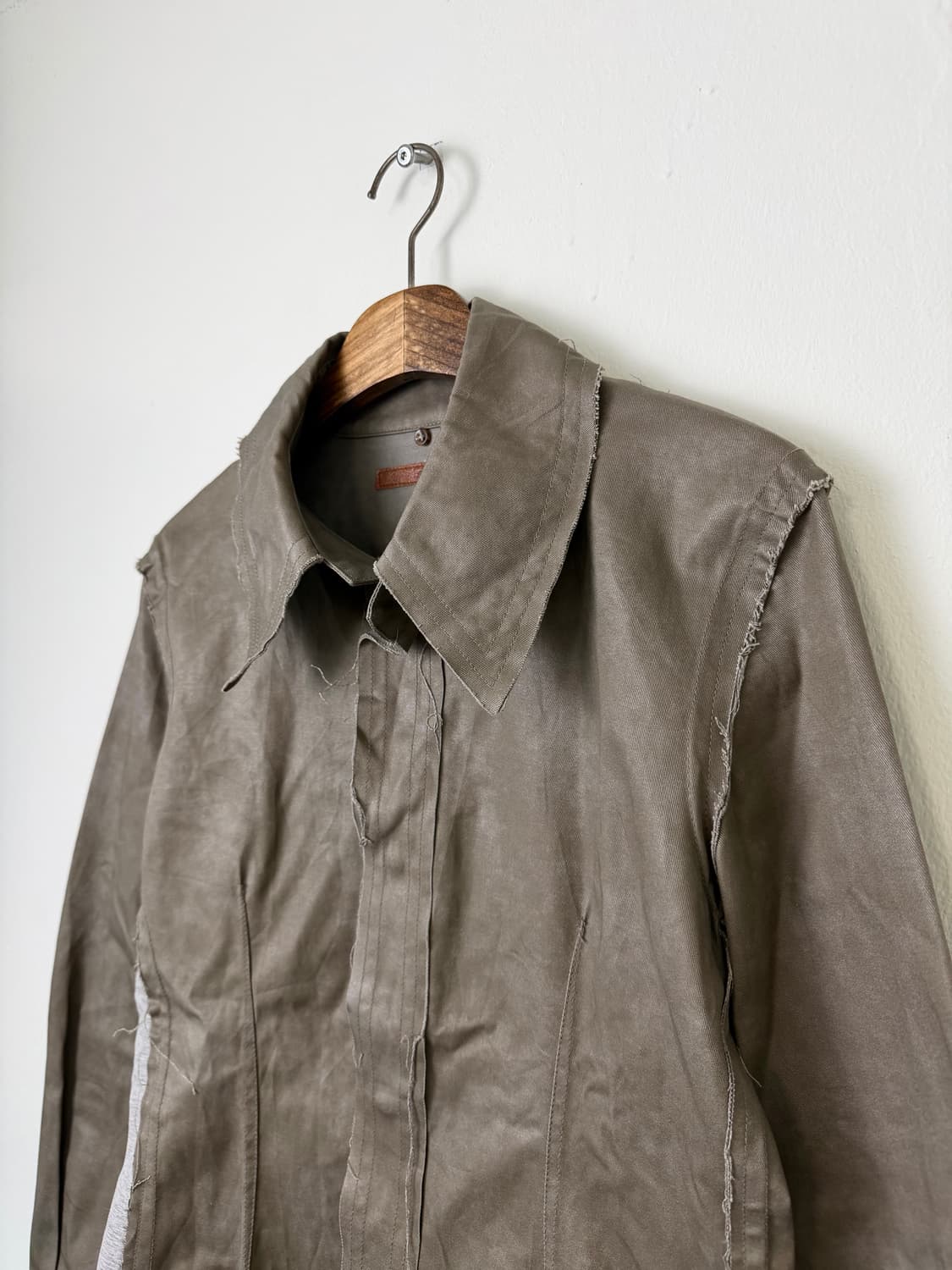 SOFFA 컷오프 코티드 셔츠 (MADE IN JAPAN) 상품이미지3