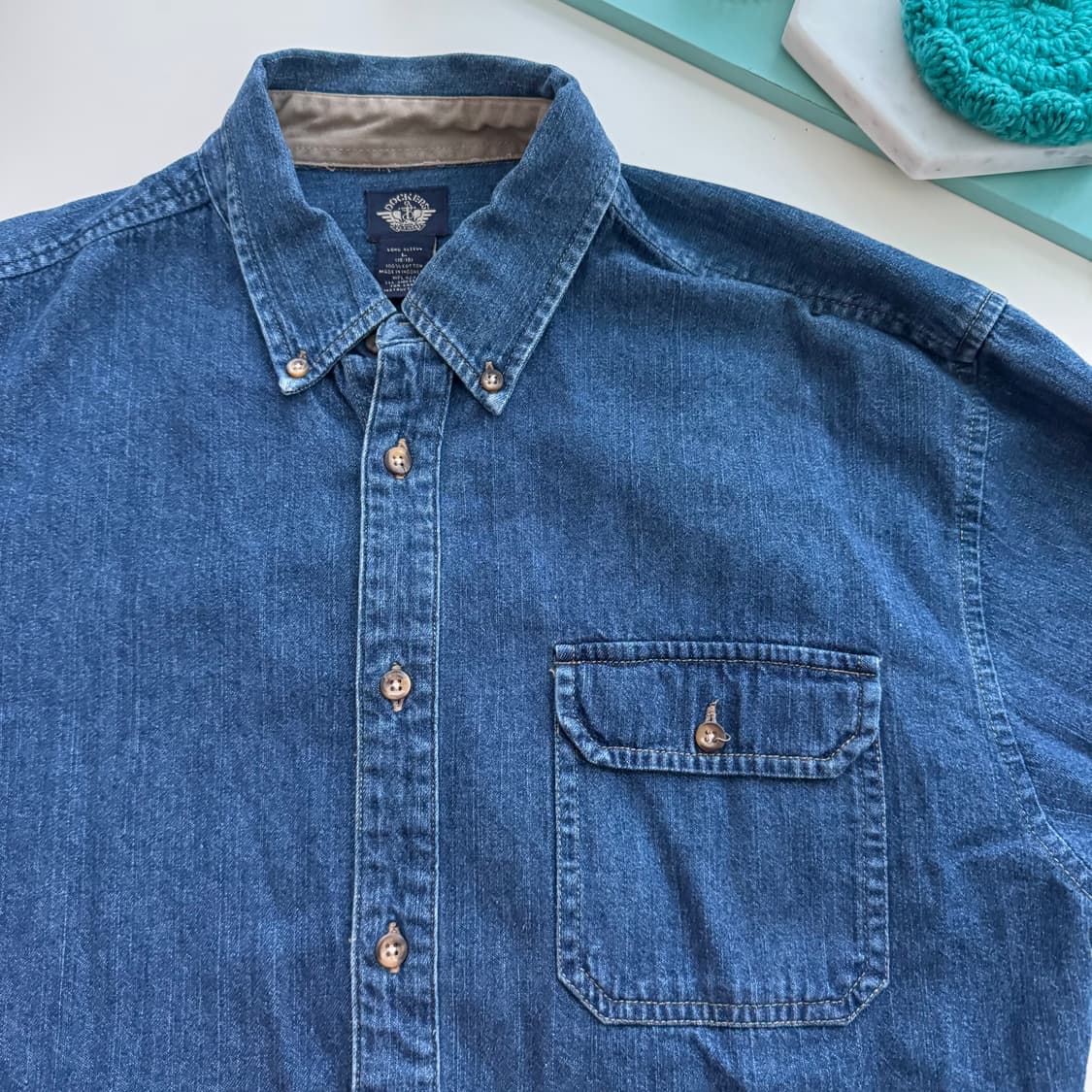 Dockers 도커스 데님 셔츠 남방L 상품이미지9