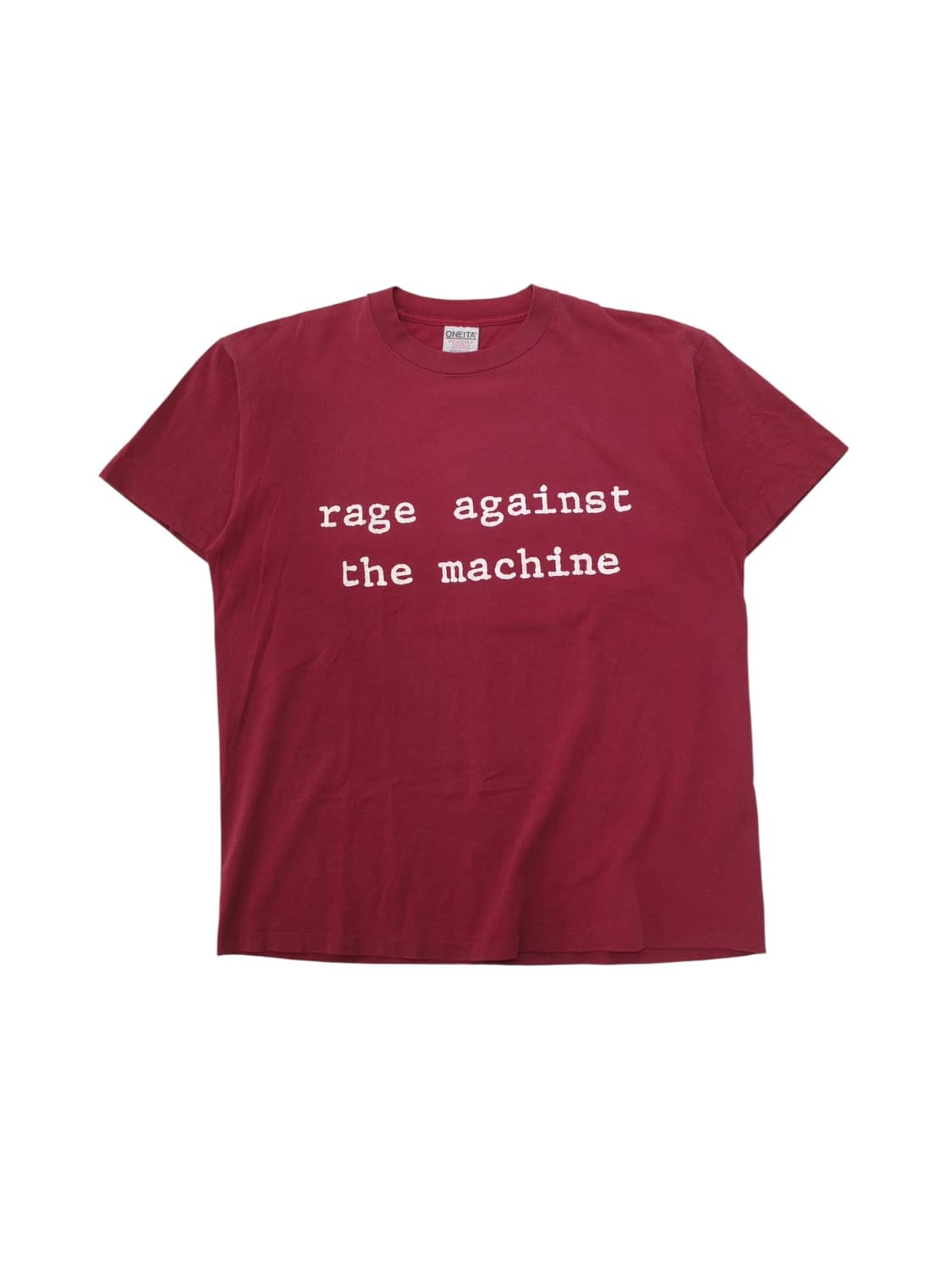 90‘s 레이지 어게인스트 더 머신 빈티지 밴드티 상품이미지1