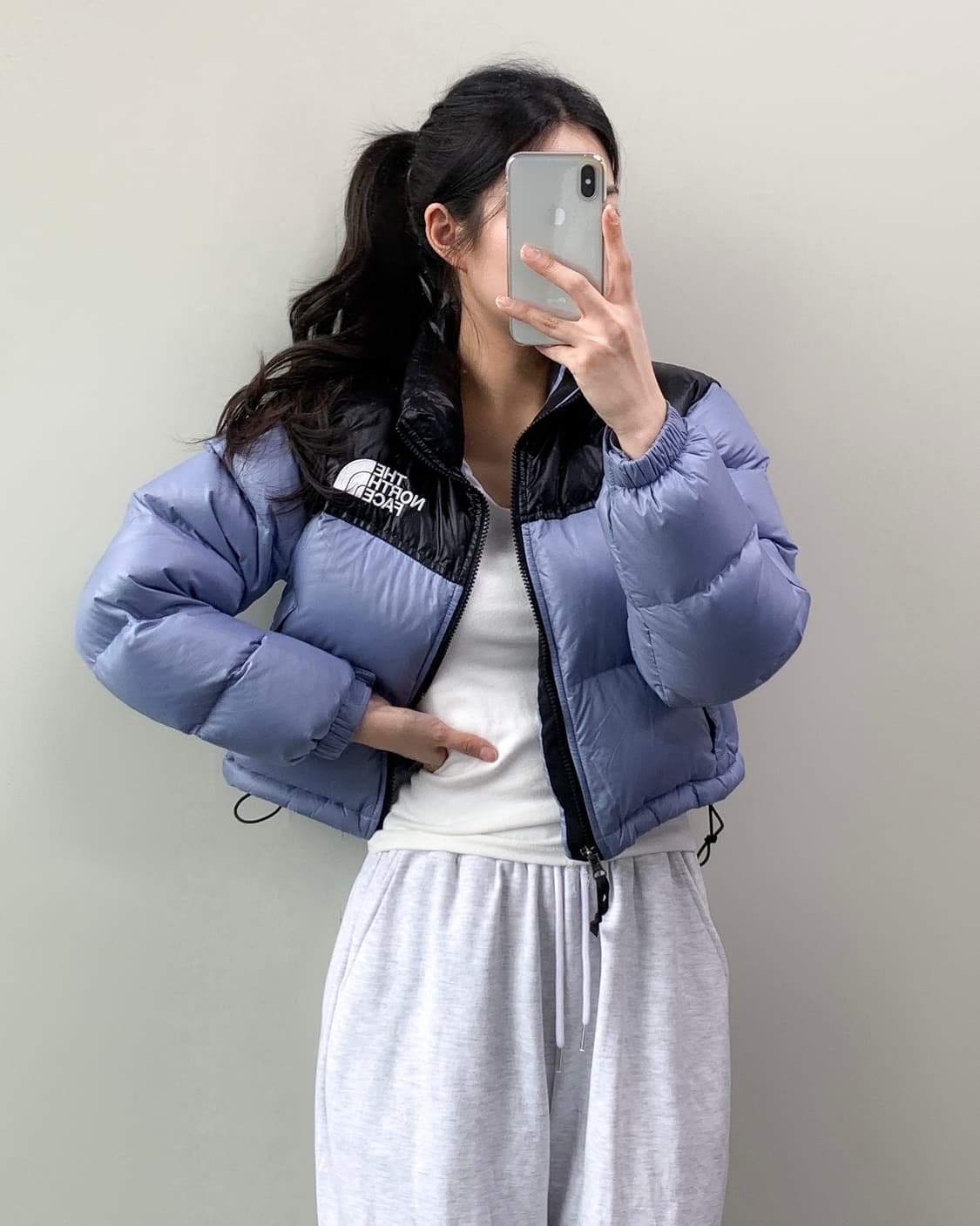 노스페이스 눕시 숏 패딩 상품이미지3