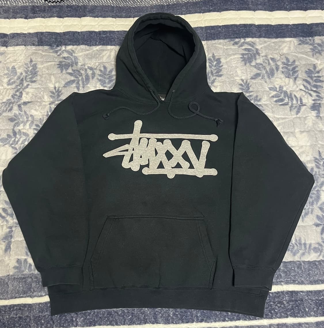 00s USA 스투시 그래피티 펠트 스티치 후디 후드티 올드스쿨 빈티지 상품이미지3