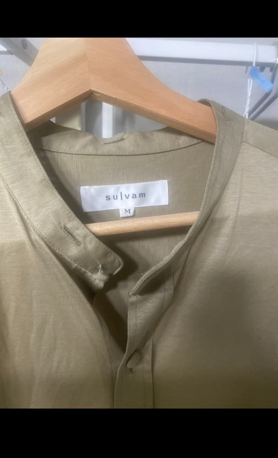 sulvam 설밤 차이나카라 셔츠 상품이미지4