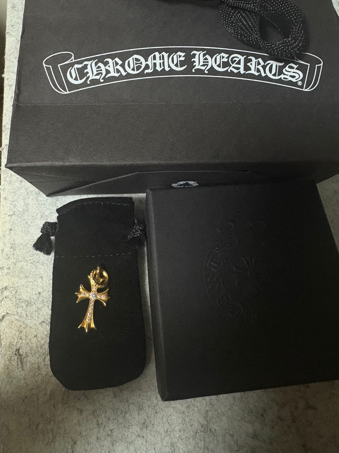 크롬하츠 타이니 펜던트 22k 풀파베 상품이미지1